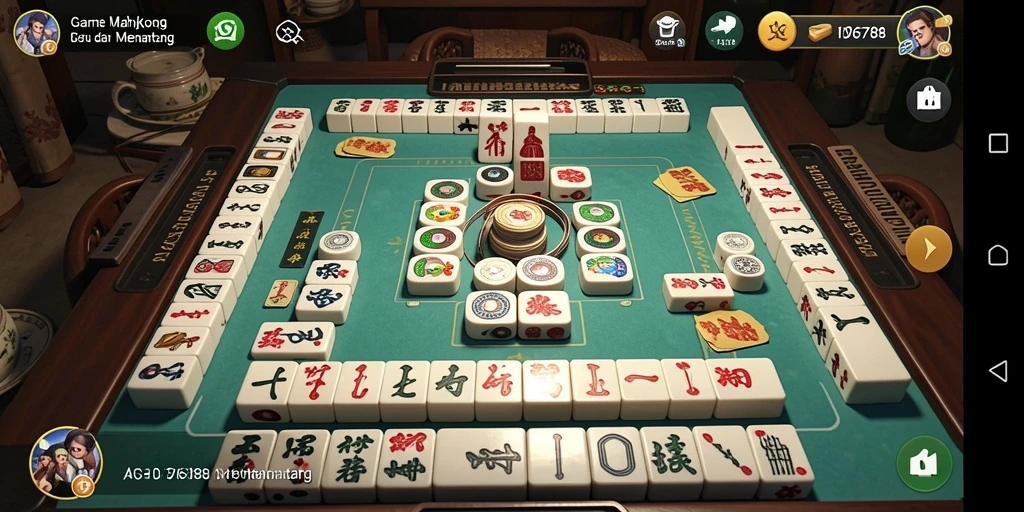 Tampilan gameplay Mahjong yang seru dan menarik di ID6788.