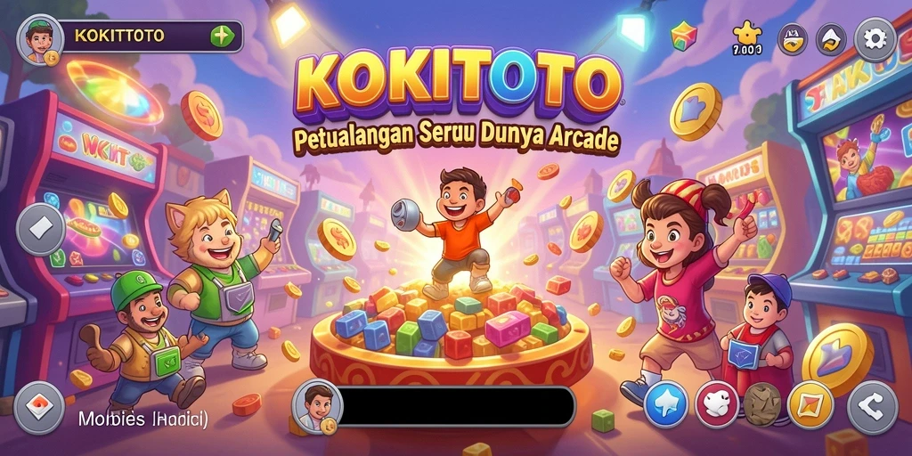 Tampilan seru gameplay KOKITOTO dengan grafik menawan.