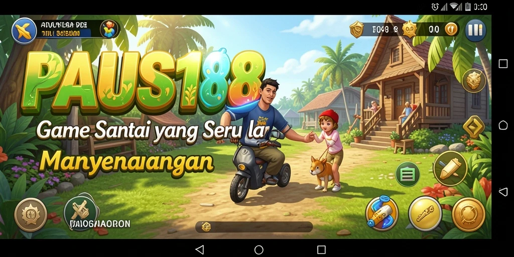 Tampilan gameplay PAUS188 yang penuh warna dan menarik.